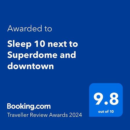הוילה ניו אורלינס Sleep 10 Next To Superdome And Downtown מראה חיצוני תמונה